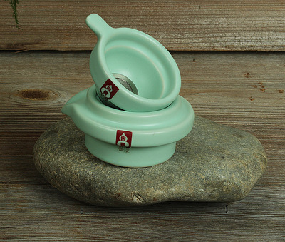 特色汝窯茶漏 雅致與實用的完美結(jié)合
